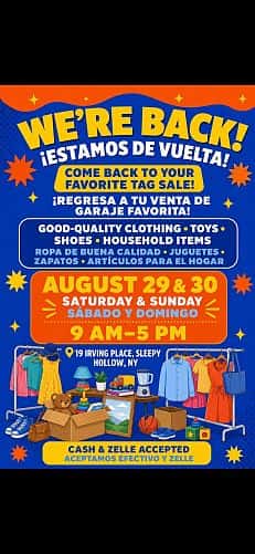 LESLIE AND FAMS ANNUAL TAG SALE