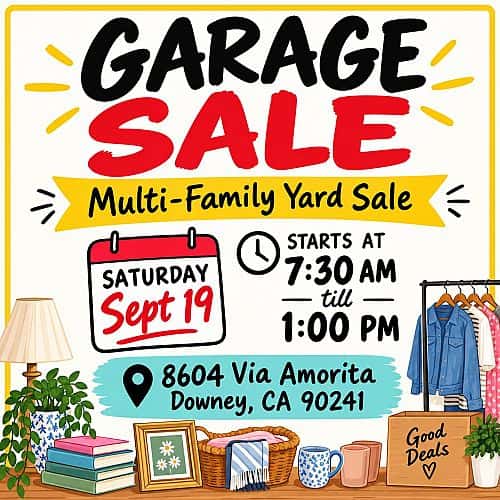 Multi Family Large Yard Sale
