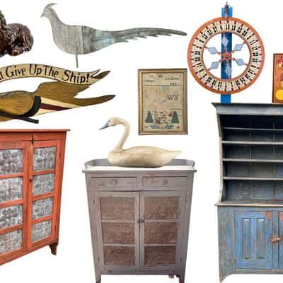 The Estate Of Neal L. Blodgett Jr. Including Folk Art, Americana, Cast Iron, Primitives, Advertising
