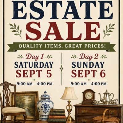 Menlo Park Estate Sale