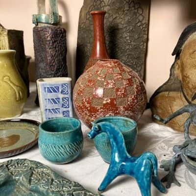 GRANDSONS WALNUT CREEK VINTAGE ARTISAN POTTERY & ECLECTIC WORLD ARTIFACTS ESTATE SALE - 3 DAYS STA