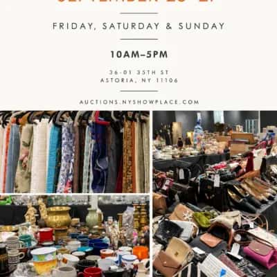 HUGE 3-Day Warehouse Tag Sale - September 25-27!