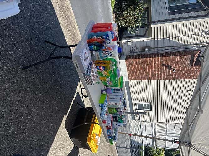 Yard sale! Sport equipment, mini fridges, clothes and more!