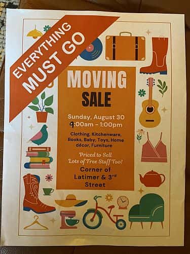 ✨👚🍼🪑🛋️ YARD SALE - clothes furniture book baby stuff FREE ITEMS