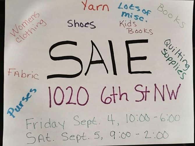 Huge Yard Sale