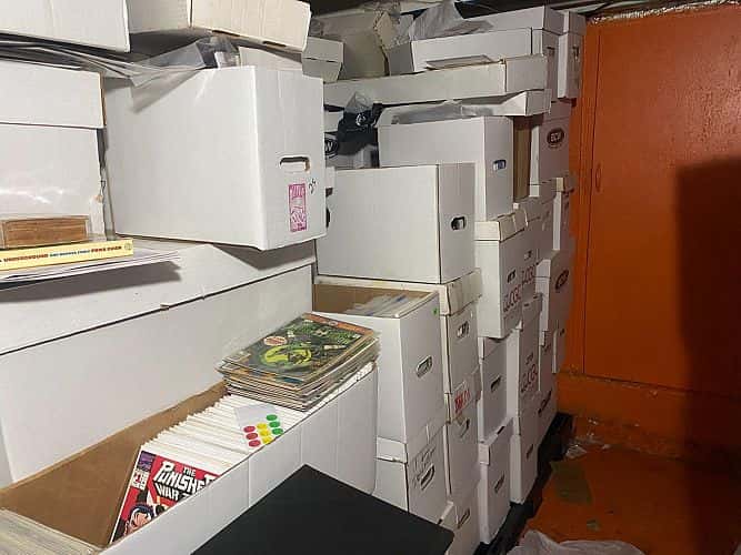 Comic Book Collection Sale! Over 10,000 Books! Toys and Pokemon Cards!