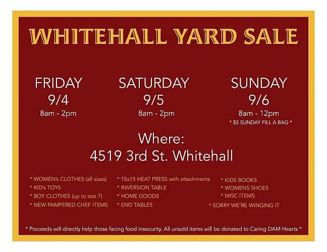 Multi family Yard Sale!