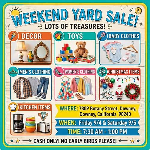 Big Yard Sale