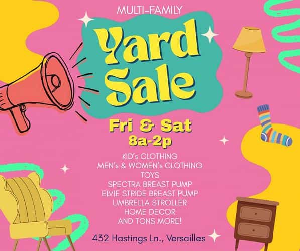 Multi-family yard sale