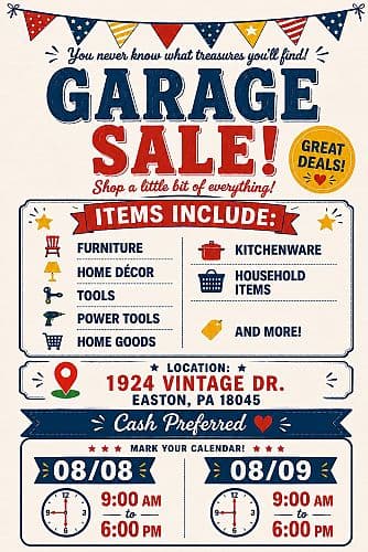Yard Sale — photo 1