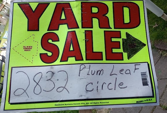 HUGE BASEMENT / PATIO SALE