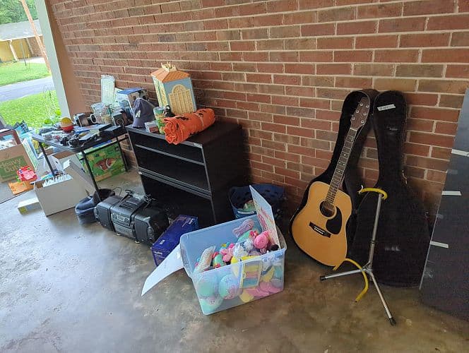 Saturday 22 Garage sale