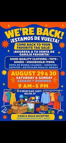 LESLIE AND FAMS ANNUAL TAG SALE