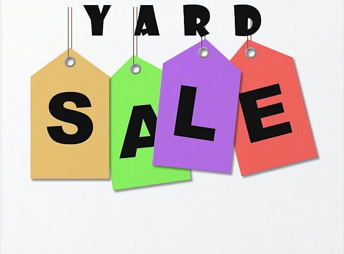 Yard sale Saturday August 29th 10am-3pm