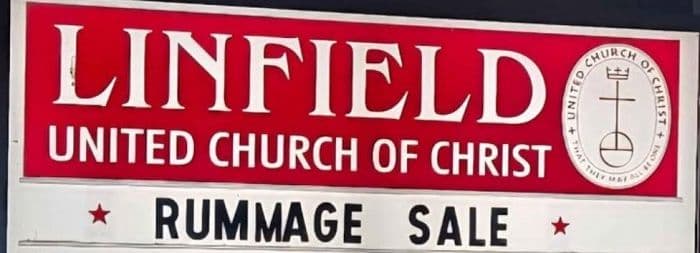 Rummage Sale - Linfield UCC