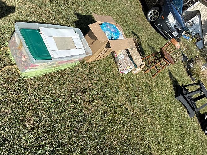 M-W LARGE YARD SALE FOR ALL WEEKEND WORKERS