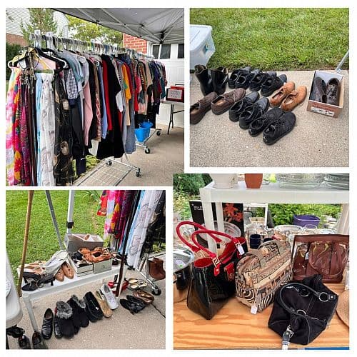 HUGE Multi-Family Garage Sale: Clothing Kitchen Household Vintage Watches etc — photo 1
