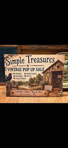 Vintage/Antique Upscale Yard Sale
