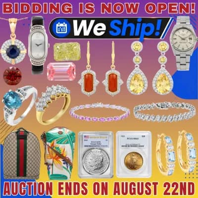 Top Brand Bags, Watches, GIA Diamonds, Jewelry, & Coins! SHIPS!