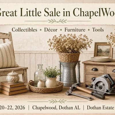 Great Little Sale in ChapelWood - Collectibles, Décor, Christmas, Furniture, More!
