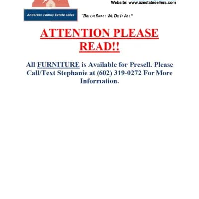 ***ARIZONA TRADITIONS TRANSITION SALE*** — photo 1