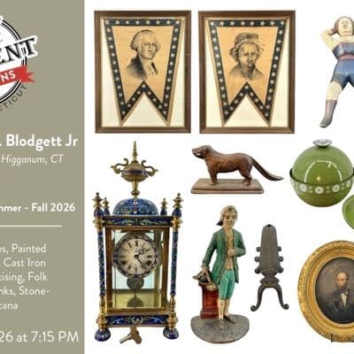 The Estate Of Neal L. Blodgett Jr. Including Folk Art, Americana, Cast Iron, Primitives, Advertising