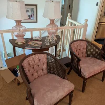 ONE DAY BLOWOUT. PRICE BY THE PILE. ALL FURNITURE FREE!!!