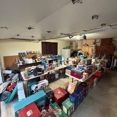Huge Fallbrook Estate Sale - Packed With Seasonal Decor, Military, Collectibles, and MUCH more!