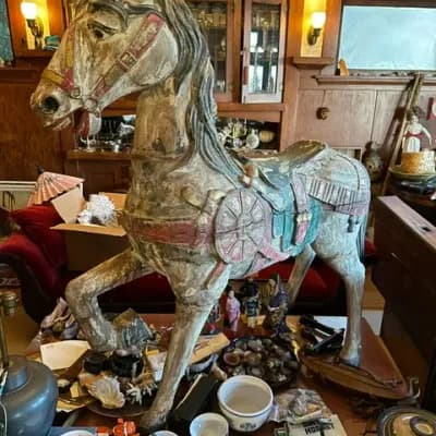 Total Estate Liquidation estate sale! 3 story terrific Berkeley Hills home - vintage Asian, furn., m
