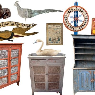 The Estate Of Neal L. Blodgett Jr. Including Folk Art, Americana, Cast Iron, Primitives, Advertising — photo 1