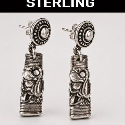 Sterling Silver, Sparkle & Signed! Vintage Crystals - Mid Century Stunners - Designer Costume Jewelr