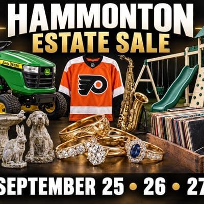 3 Day Estate Sale In Hammonton, NJ