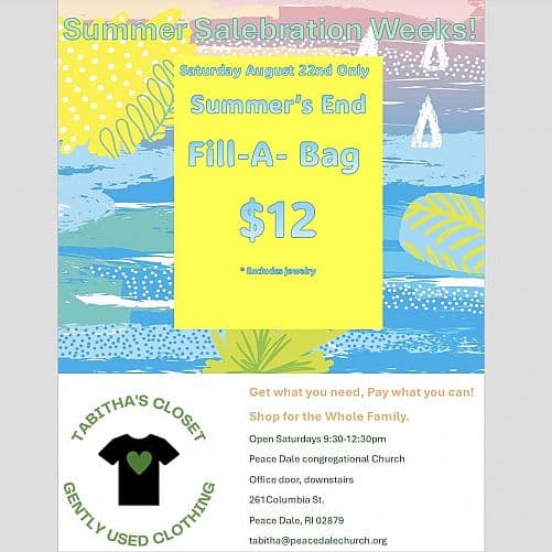 Summer Fill a Bag Sale