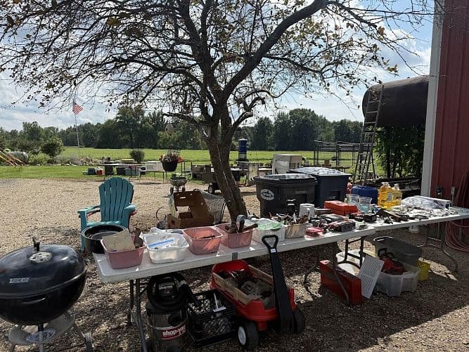 Giant multi-family garage/yard/barn sale