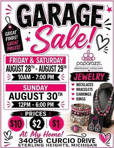 Paparazzi Jewelry Sale