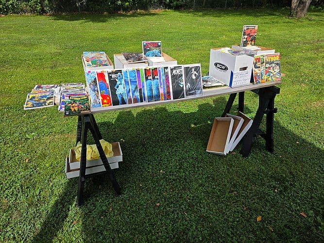 Parking lot sale