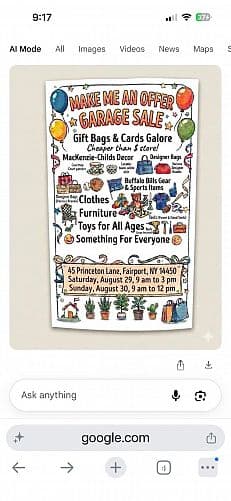 Make Me An Offer Garage Sale