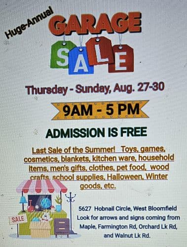An Amazing Multi-Family Garage Sale Plus