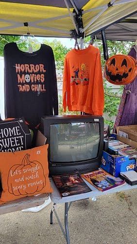 HALLOWEEN garage sale 19717 Parker St. Livonia MI 48152