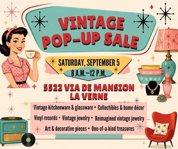 Vintage Pop-Up Sale