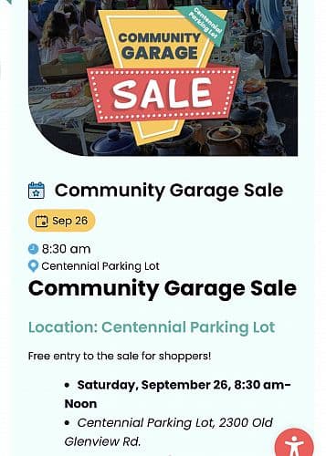 Wilmette Community Garage Sale