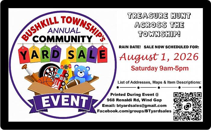 Bushkill Township's Annual Community Yard Sale Event — photo 1