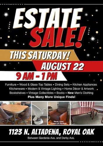 Estate/Yard Sale