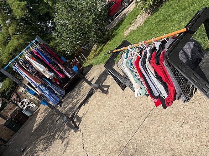 Yard sale-basement clean out — photo 1