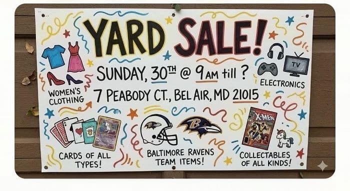 Huge yard sale — photo 1
