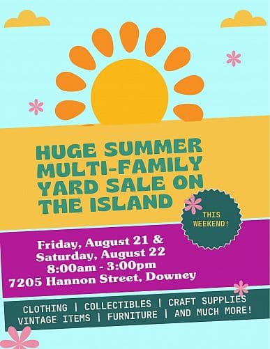 MultiFamily Yard Sale
