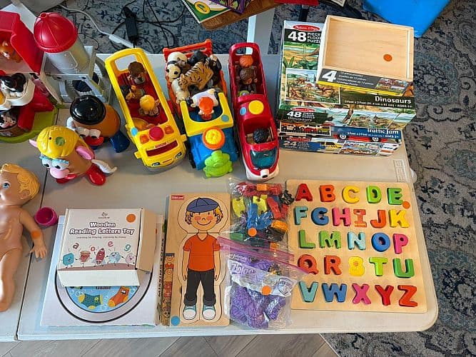 ALL TOY Garage Sale - kid run, mom approved!