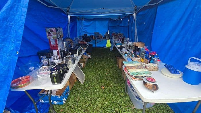 Huge BREAST CANCER BENEFIT YARDSALE!!!
