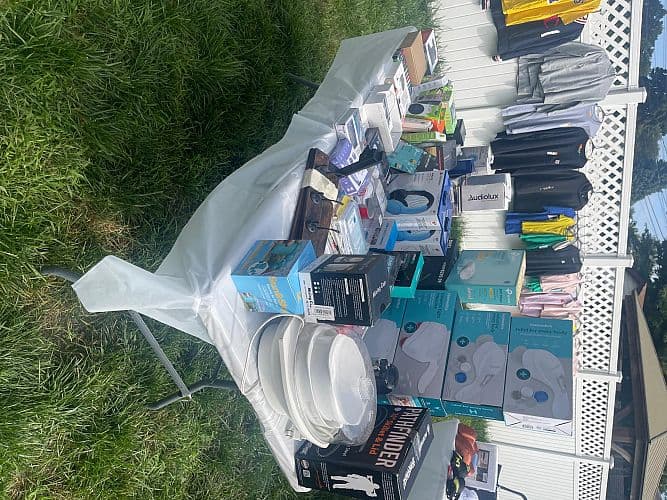 Everything yard sale