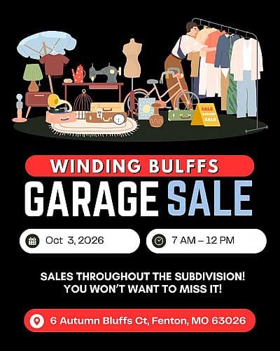 Winding Bluffs Subdivision Sale